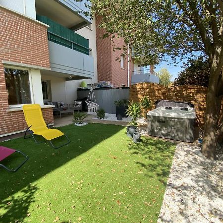 Appartement Le Jungle : T2 Avec Jardin Et Jacuzzi à Blagnac Extérieur photo