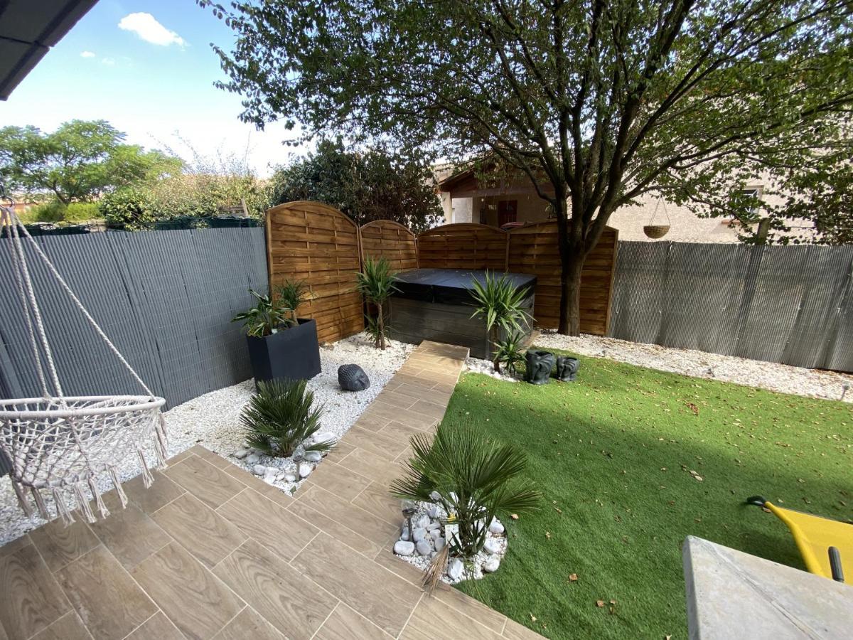 Appartement Le Jungle : T2 Avec Jardin Et Jacuzzi à Blagnac Extérieur photo